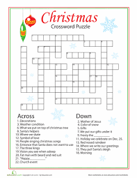 Christmas Words Worksheet Education Com Christmas Worksheets Christmas Math Worksheets Christmas Crossword Puzzles