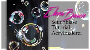 Seifenblase Mit Acryl Malen Fur Anfanger Schritt Fur Schritt Tutorial Acrylicapril Youtube