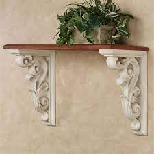 Astrella Antique White Decorative Corbel Bracket Pair Corbels Decorative Corbels Texas House Decor