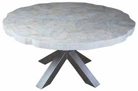 Shop for unique and stylish kitchen and dining room tables today! Arhaus Petra Century Marble Round Pedestal Dining Center Table Modern 60 The Designers Consignment