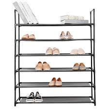 Up to $500 off select mattresses. 6 Tier Shoe Rack 30 Pair Shoes Storage Organizer Stackable Entryway Shoes Shelf Sortwise