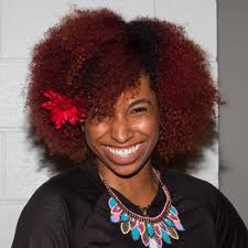 Beautiful Black Women at the International Hair And Beauty Show]