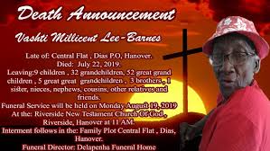 Maybe you would like to learn more about one of these? Death Announcement Vashti Delapenha Funeral Home Facebook