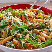 Eckis Italienischer Nudelsalat Mit Pesto Von Kiristini Chefkoch Nudelsalat Mit Pesto Italienischer Nudelsalat Nudel Rucola Salat