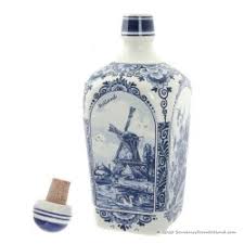 Here are seven bottles that look as good as they taste. Liquor Jenever Bottle 23cm Delftware Storage Pots Souvenirs From Holland