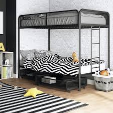 Moreover, this solution will also speed things up when you decide to empty the drawer for cleaning. Joslin Twin Metal Bunk Frame Under Bed Storage Drawers More Than A Furniture Store