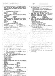 Check spelling or type a new query. Contoh Soal Ujian Uas Dan Semester Smp Kelas 7 8 9 Uts 1 Ski Kelas Vii