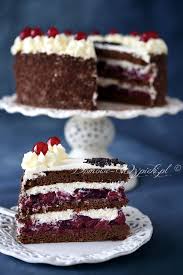 Tort Szwarcwaldzki Schwarzwalder Kirschtorte Cake Recipes Black Forest Cake Recipe Baking