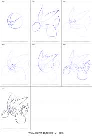 How To Draw Mega Gengar From Pokemon Printable Step By Step Drawing Sheet Drawingtutorials101 Com Easy Pokemon Drawings Easy Drawings Drawing Sheet