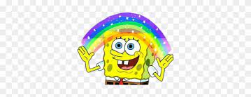 Check spelling or type a new query. Spongebob Imagination Rainbow Meme Tumblr Overlay Sponge Bob Stickers Free Transparent Png Clipart Images Download