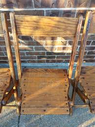 5 Vintage Wooden Folding Chairs 3 Snyder Co 2 Acme Chair Etsy In 2020 Wooden Folding Chairs Gazebo Decorations Folding Chair