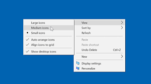 Change The Size Of Your Desktop Icons In Windows