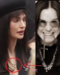 How Sharon Osbourne and Her Children Paid Tribute to Ozzy With His Jewelry  at the Funeral Procession