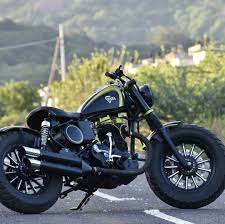 Next in our list of best modified royal enfield motorcycles is a royal enfield thunderbird 350 customised along the lines of the 'scrambler' format by pune based dochaki designs. 12 Beautifully Crafted Custom Royal Enfield Budgetyatri Travelogues Research