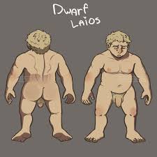 Dwarf Laios Front and Back nude ref by me (@Pleasenosnitch) : rrule34gay