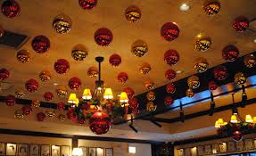 Restaurant Christmas Decor Google Search Christmas Ceiling Decorations Christmas Decor Trends Christmas Decorations