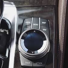 Auto Crystal Knobs Set Multimedia Idrive Car Accessories Parts Manual Controller Automatical F26 F30 F48 And So On Modification Aliexpress