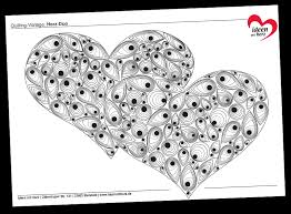 Ausmalbilder herz 01 | herz vorlage, herz ausmalbild. Quilling Vorlage Herz Duo Ideen Mit Herz