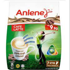 Free sample anlene cafe latte. Anlene Cafe Latte Milk Powder With Instant Coffee 31g X 7 Sticks Shopee Malaysia