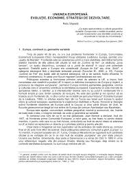 Trebuie să activați javascript pentru a o vedea. Pdf Uniunea Europeana Evolutie Economie Strategii De Dezvoltare