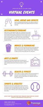 Virtual Event Ideas For Creators Passage In 2020 Online Fundraising Nonprofit Events Event