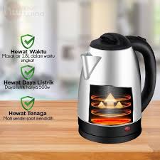 Pemanas air elektrik ini dilengkapi dengan pegangan tangan, sehingga nyaman digunakan dan tidak terasa panas ketika dipegang. Jual Hotwind Cordless Kettle Teko Termos Listrik Pemanas Air Seri Lyq18 Terbaru Juli 2021 Blibli
