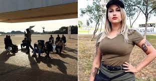 | os 300 do brasil de sara winter marcham em protesto contra o stf! Entramos No 300 Do Brasil Grupo Secreto Liderado Por Sara Winter