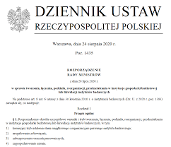 W ustawie z dnia 15 kwietnia 2011 r. Luscinia Cantat Noctu On Twitter Rozporzadzenie Rady Ministrow Z Dnia 20 Lipca 2020 R W Sprawie Tworzenia Laczenia Podzialu Reorganizacji Przeksztalcania W Instytucje Gospodarki Budzetowej Lub Likwidacji Instytutow Badawczych Dziennik Ustaw 2020