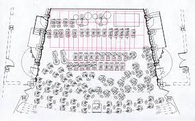 Severance Hall Stage Set Up Plan For A Performance Including