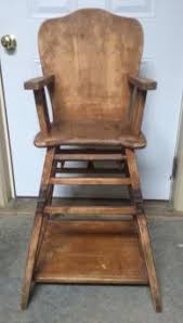 Must be assembled by an adult. Heirloom Wooden High Chair Lovetoknow