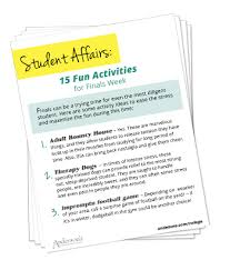 20 Fun Activities Anderson S College Activities Higher Education Student Affairs Student Activities Board
