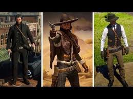 Live red dead online discounts. Red Dead Redemption 2 Cool Outfits 3 John Wick Red Red Dead Redemption Cool Outfits Red Dead Redemption Ii