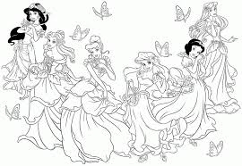 Disney princess online coloring pages are a fun way for kids of all ages to develop creativity focus motor skills and color recognition. Prinsess Coloring Pages Coloring Home