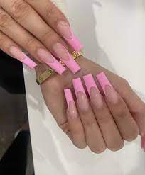 Designer Vendor List Etsy In 2021 Acrylic Nails Long Square Acrylic Nails Acrylic Nails Coffin Pink