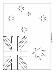 There are two icons above the free australia flag coloring page. Free Printable Australia Flag Coloring Page Australia Crafts Flag Coloring Pages Australia For Kids