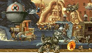 Metal Slug X Concept Art Arte De Comics Cuadros 3d Arte