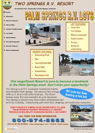 If you need wifi, you might want to be close to the office. Two Springs Rv Resort Ca