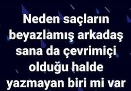 Cokta Tin Sacim Beyazlarsa Boyarim Hicte Uzmem Kendimi Komik Seyler Komik Guzel Soz