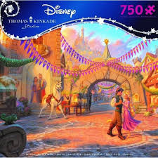 Maybe you would like to learn more about one of these? Ceaco Disney Thomas Kinkade Tangled Jigsaw Puzzle 750pc Target