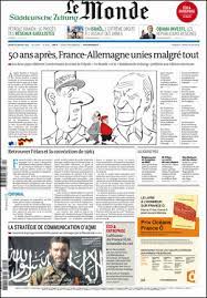 Die renommierte französische zeitung le monde plant. Sz Und Le Monde Gestalten Gemeinsam Ausgaben Zu 50 Jahre Elysee Vertrag