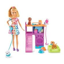 Barbie Team Stacie Puppies Playset Barbie Playsets Barbie Toys Barbie Doll Set