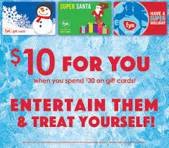 Maybe you would like to learn more about one of these? Fye For Your Entertainment On Twitter Get 10 In Holiday Cash Redeemable In Stores 11 29 12 5 When You Spend 30 On Gift Cards In Fye Stores Https T Co Pkpns0gpdw