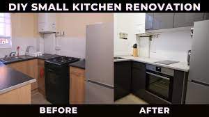 In our kitchen improvement section you'll find information on improving a kitchen, renovating a kitchen or giving a kitchen a makeover. Very Small Kitchen Renovation Kitchen Makeover Diy Youtube