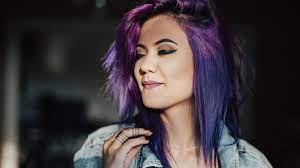 Dark hair hairstyle hair hair color long hair styles blue hair gorgeous hair hairdo hair styles. The Best Purple Hair Dyes For Updating Your Color L Oreal Paris
