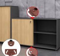 Sliding Door Roller Set for Wardrobe with 4 or 8 Nylon Wheels and Guides |  eBay