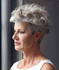 They both offer layering options, which are advantageous for curly hair. Curly Short Gray Haircuts Novocom Top