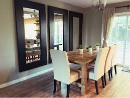 3 Mirrors In The Dining Room Mirror Dining Room Minimalist Dining Room Dining Room Small