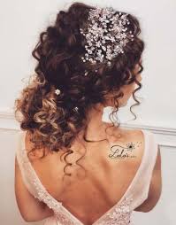 2 wedding hairstyles for women with long and medium hair. 28 Trendy Wedding Bridesmaids Hairstyles Short Curls Curly Natural Curls Curly Bridal Hair Curly Wedding Hair