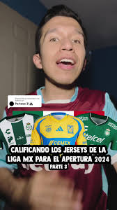 Calificación de Jerseys Liga MX Apertura 2024