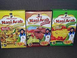 Food general entertainment packaging food. Pes Nasi Arab Chef Ustazah
